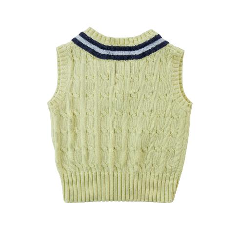 Sportswear - Polo Ralph Lauren Pull Cable-Knit Cricket Sweater Vest Maille torsadée Garçon Taille 2 ans #QWE7761 - photo 7