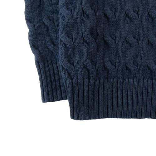 Sportswear - Polo Ralph Lauren Pull Cable-Knit Cotton Sweater Maille torsadée Garçon Taille 4 ans Marine #QWE7760 - photo 9