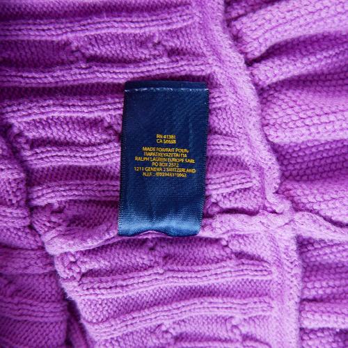 Sportswear - Polo Ralph Lauren Gilets Cable-Knit Cotton Cardigan Maille torsadée Fille Taille 6 ans #QWE7744 - photo 9