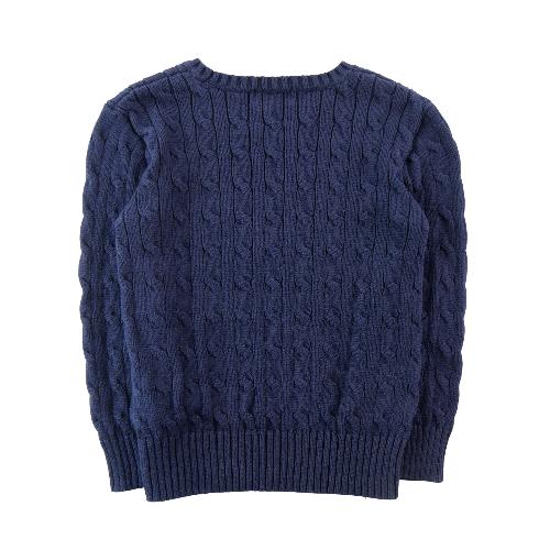 Sportswear - Polo Ralph Lauren Pull Cable-Knit Cotton Sweater Maille torsadée Garçon Taille 6 ans Marine #QWE7746 - photo 9