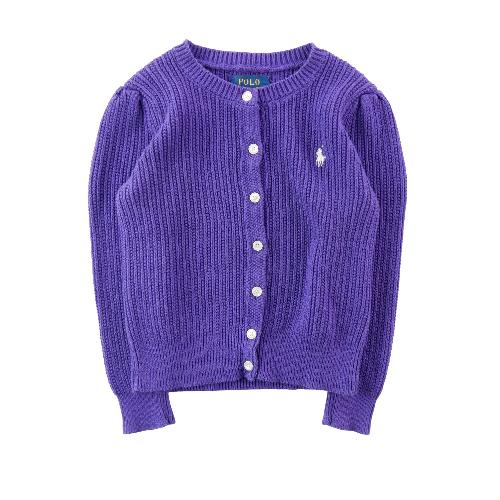 Sportswear - Polo Ralph Lauren Gilets Mini-Cable Cotton Cardigan Maille mini-câble Fille Taille 4 ans #QWE7813 - photo 9