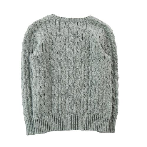 Sportswear - Polo Ralph Lauren Pull Cable-Knit Cotton Sweater Maille torsadée Garçon Taille 7 ans Gris #QWE7812 - photo 9