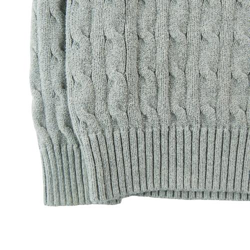 Sportswear - Polo Ralph Lauren Pull Cable-Knit Cotton Sweater Maille torsadée Garçon Taille 7 ans Gris #QWE7812 - photo 9