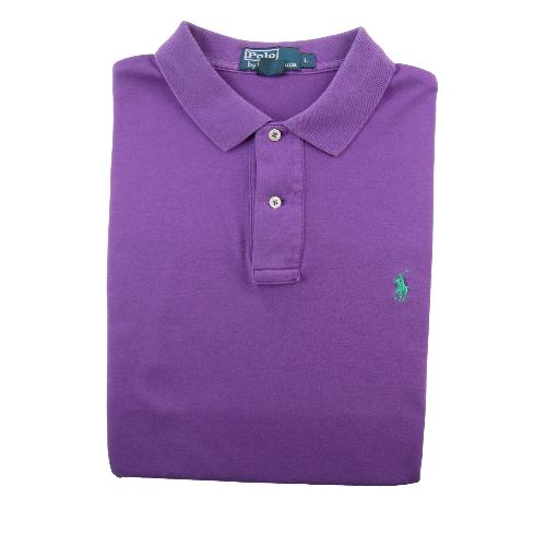 Golf - Polo Ralph Lauren Polo manches courtes Homme Taille L Violet - photo 8