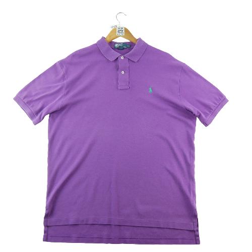 Golf - Polo Ralph Lauren Polo manches courtes Homme Taille L Violet - photo 8
