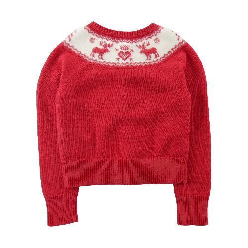 Sportswear - Polo Ralph Lauren Gilets Cardigan motif rennes Maille cachemire mélangé Fille Taille 5 ans #QWE7752 - photo 9