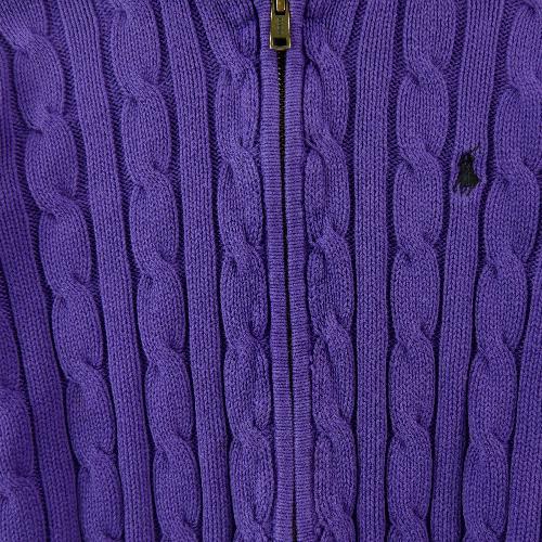 Sportswear - Polo Ralph Lauren Gilets Cable Cotton Hooded Full-Zip Sweater Capuche Fille Taille 7 ans #QWE7751 - photo 8