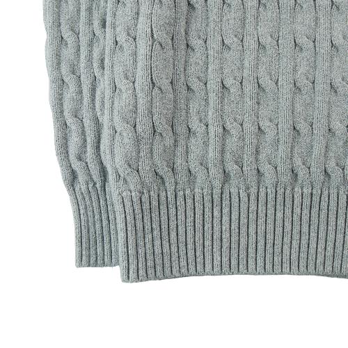 Sportswear - Polo Ralph Lauren Pull torsadé col camionneur Pony brodé 100% coton Garçon Taille 10/12 ans #QWE7742 - photo 9