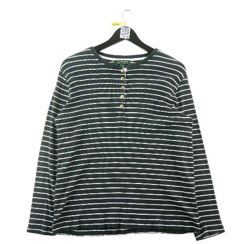 Sportswear - Lauren Ralph Lauren T-shirt manches longues Femme Taille 2XL Noir #QWE1099 - photo 8