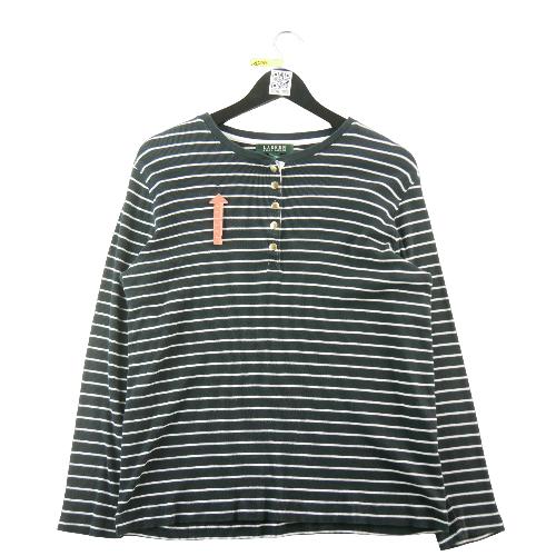 Sportswear - Lauren Ralph Lauren T-shirt manches longues Femme Taille 2XL Noir #QWE1099 - photo 8