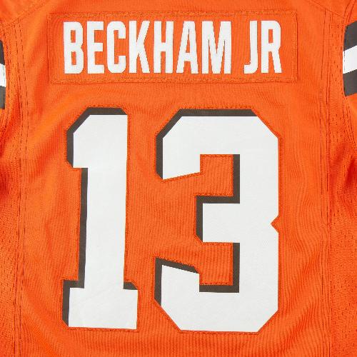 Football Américain - Nike Maillot NFL Cleveland Browns Beckham Jr Vapor Limited Taille M #QWE1766 - photo 9
