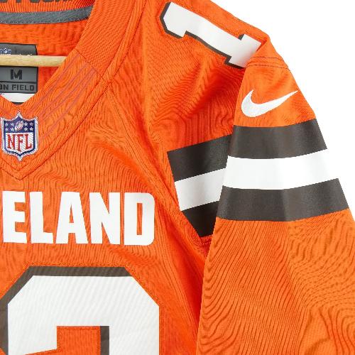 Football Américain - Nike Maillot NFL Cleveland Browns Beckham Jr Vapor Limited Taille M #QWE1766 - photo 9