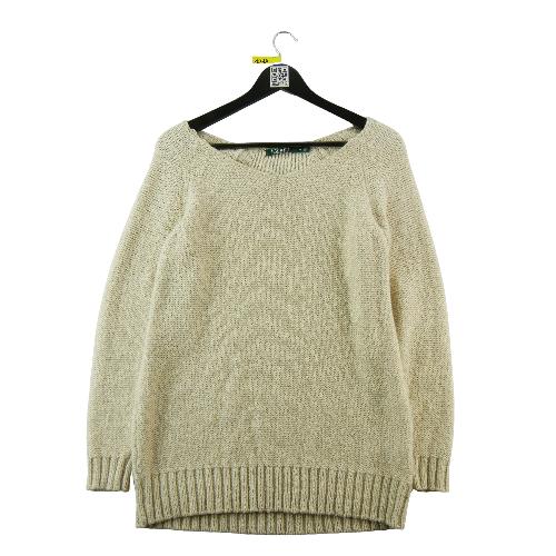 Sportswear - Lauren Ralph Lauren Pull Femme Taille M Beige #QWE1014 - photo 9