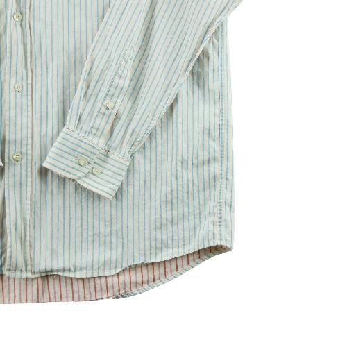Randonnée / Trek - Lacoste Chemise classique Homme Taille M à rayures Beige - photo 8