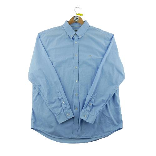 Lacoste Chemise classique Homme Taille XL uni Bleu