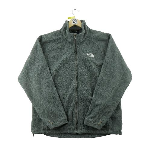 The North Face Veste polaire Coupe droite Col montant Manches raglan Homme Taille M Gris
