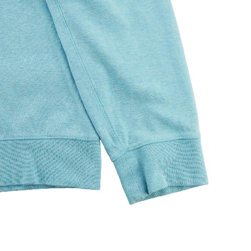 Sportswear - Polo Ralph Lauren Sweat 1/4 zip Col camionneur Cavalier Polo brodé Homme Taille L Bleu #QWE0521 - photo 9