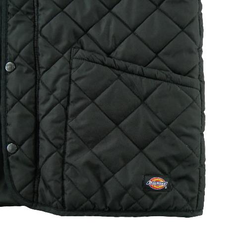 Sportswear - Dickies Doudoune Coupe droite Matelassage losanges Col montant Workwear Homme Taille M Noir - photo 8