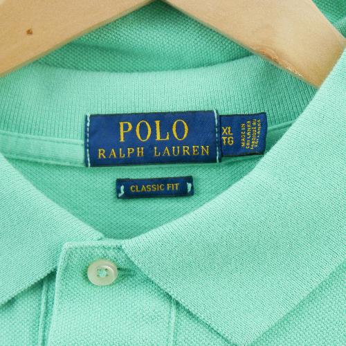 Golf - Polo Ralph Lauren Polo manches courtes Classic Fit Big Pony Homme Taille XL Turquoise #QWE4352 - photo 8