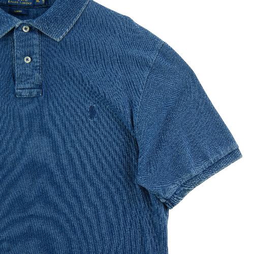 Golf - Polo Ralph Lauren Polo manches courtes Slim Fit Homme Taille XL Bleu #QWE1091 - photo 8