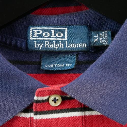 Golf - Polo Ralph Lauren Polo manches courtes Custom Fit Homme Taille XL Marine #QWE1073 - photo 8