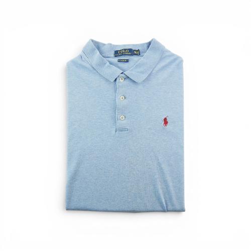 Golf - Polo Ralph Lauren Polo manches courtes Classic Fit Homme Taille XL Bleu clair #QWE1621 - photo 9
