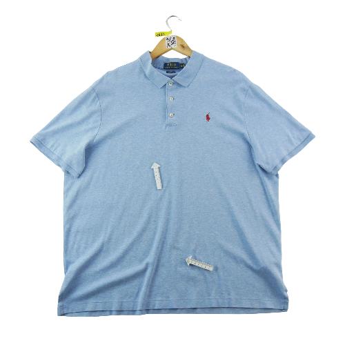 Golf - Polo Ralph Lauren Polo manches courtes Classic Fit Homme Taille XL Bleu clair #QWE1621 - photo 9