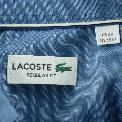 Fitness / Cardio training - Lacoste Chemise classique Homme Taille M uni Bleu - photo 8