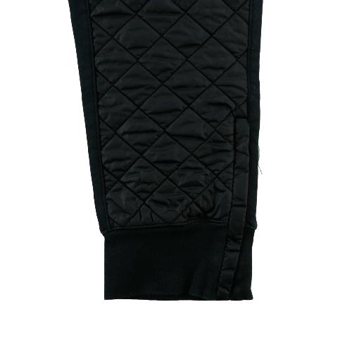 Sportswear - Nike Jogging V442 Fleece Cuffed Winterized Quilted Matelassé Hybrid Homme Taille L Noir #QWE4310 - photo 8