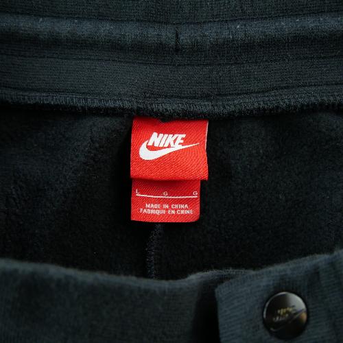 Sportswear - Nike Jogging V442 Fleece Cuffed Winterized Quilted Matelassé Hybrid Homme Taille L Noir #QWE4310 - photo 8