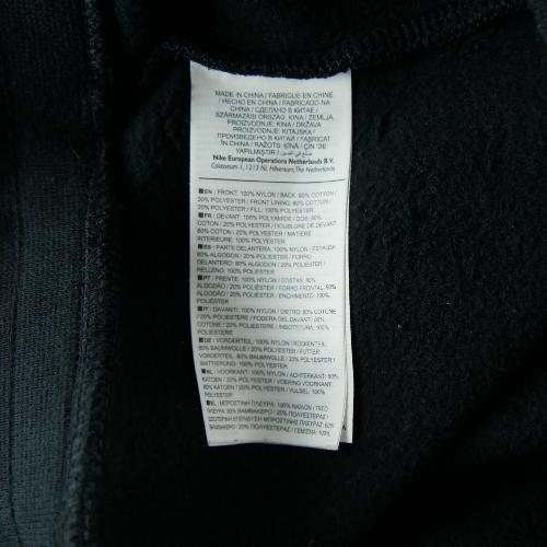 Sportswear - Nike Jogging V442 Fleece Cuffed Winterized Quilted Matelassé Hybrid Homme Taille L Noir #QWE4310 - photo 8
