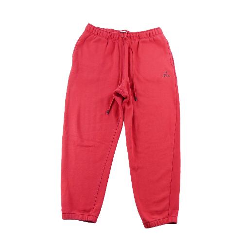 Jordan Jogging Essentials Fleece Pants Jumpman Brodé French Terry Homme Taille XL Rouge #QWE7032