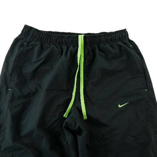 Sportswear - Nike Jogging Track Pants Nylon Look Mesh Lining Side Stripe Neon Green Retro Homme Taille L #QWE3467 - photo 9