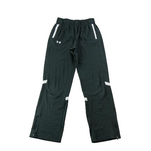 Fitness / Cardio training - Under Armour Jogging Loose Fit Bas Zippés Poches Zippées Piping Blanc Homme Taille S Noir #QWE0832 - photo 7