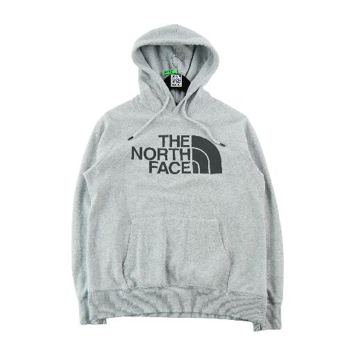Sportswear - The North Face Sweat à capuche Half Dome Regular Fit Logo Oversize Femme Taille M Gris #QWE0075 - photo 8