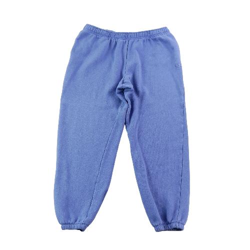 Sportswear - Champion Jogging Powerblend Fleece Tapered Fit Molleton Gratté Femme Taille L Bleu #QWE1892 - photo 9