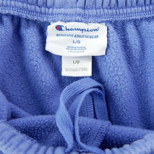 Sportswear - Champion Jogging Powerblend Fleece Tapered Fit Molleton Gratté Femme Taille L Bleu #QWE1892 - photo 9