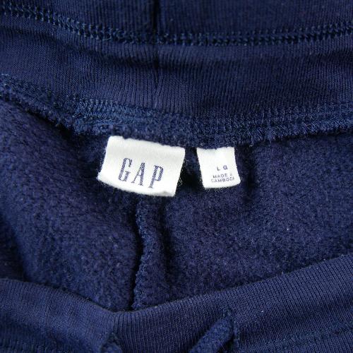 Sportswear - Gap Jogging Tapered Fit Molleton Gratté Bas Élastiqués Homme Taille L Bleu, Marine #QWE3060 - photo 8