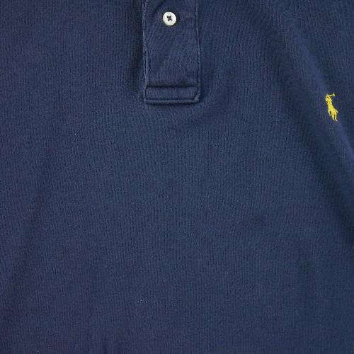Golf - Polo Ralph Lauren Polo manches longues Classic Fit Mesh Pony Homme Taille 2XL Marine #QWE1491 - photo 8