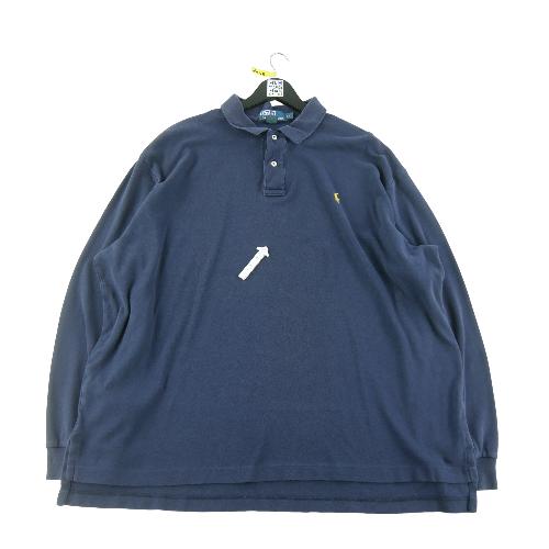 Golf - Polo Ralph Lauren Polo manches longues Classic Fit Mesh Pony Homme Taille 2XL Marine #QWE1491 - photo 8