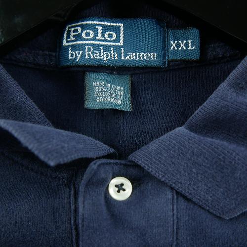 Golf - Polo Ralph Lauren Polo manches longues Classic Fit Mesh Pony Homme Taille 2XL Marine #QWE1491 - photo 8