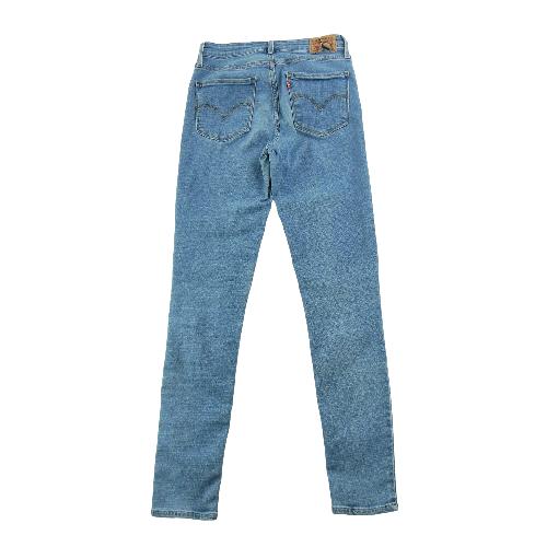 Sportswear - Levi Strauss Jean Levis 721 High Rise Skinny Taille W27/L30 Femme Bleu #QWE0067 - photo 8