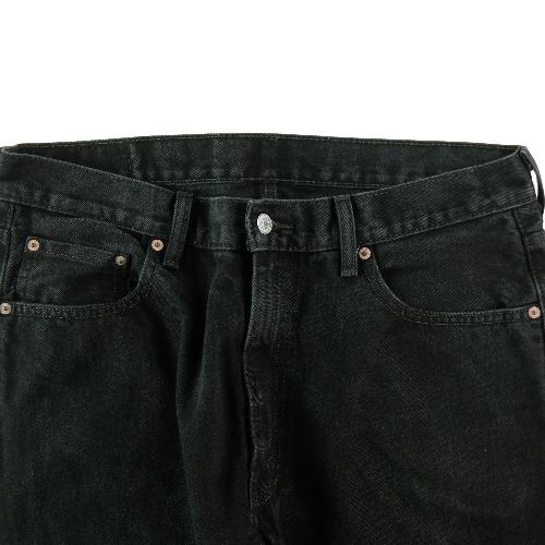 Sportswear - Levi Strauss Jean Levis 550 Relaxed Fit W36/L32 Taille Homme Noir #QWE0459 - photo 9
