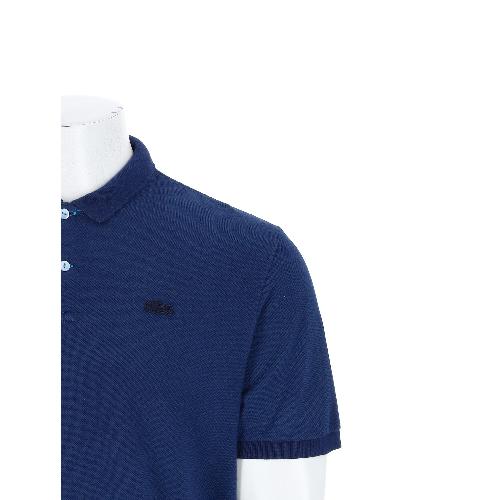 Tennis - Lacoste Polo manches courtes Homme Taille L Marine #QWE3886 - photo 9