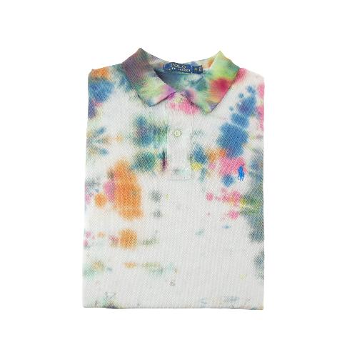 Golf - Polo Ralph Lauren Polo manches courtes Classic Fit Tie-Dye Mesh Col côtelé Homme Taille M #QWE2096 - photo 7