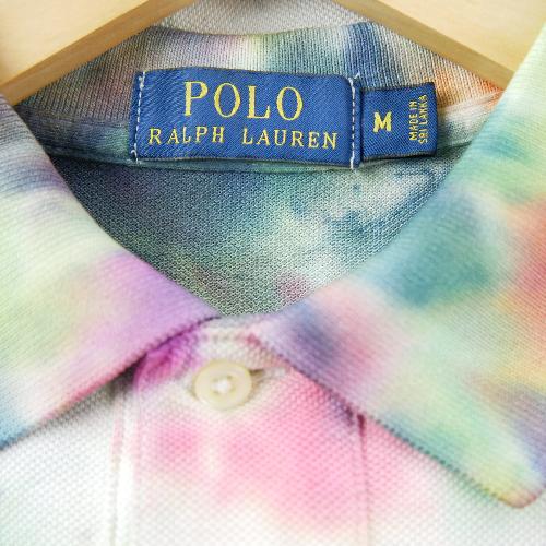 Golf - Polo Ralph Lauren Polo manches courtes Classic Fit Tie-Dye Mesh Col côtelé Homme Taille M #QWE2096 - photo 7