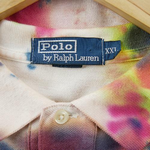Golf - Polo Ralph Lauren Polo manches courtes Motif tie-dye Logo Pony brodé Homme Taille 2XL #QWE2145 - photo 7