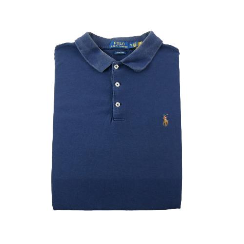 Golf - Polo Ralph Lauren Polo manches courtes Classic Fit Soft Cotton Homme Taille XL Bleu, Marine #QWE1810 - photo 9