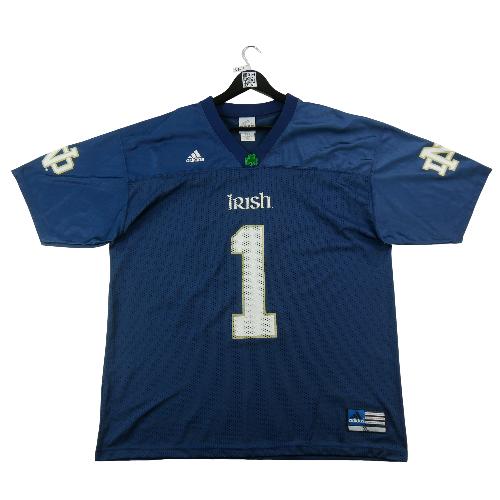 Football Américain - Adidas Maillot NCAA Notre Dame Fighting Irish Y2K 2001–2004 Taille XL #QWE3601 - photo 9