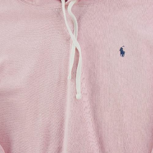 Sportswear - Polo Ralph Lauren Sweat à capuche RL Fleece Hoodie Poney Polo brodé Homme Taille XL Rose #QWE1294 - photo 9